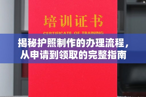 乐平揭秘护照制作的办理流程，从申请到领取的完整指南