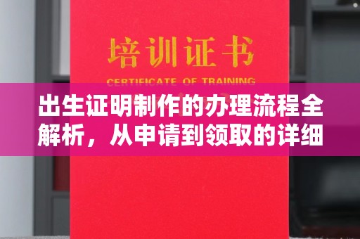 乐平出生证明制作的办理流程全解析，从申请到领取的详细指南